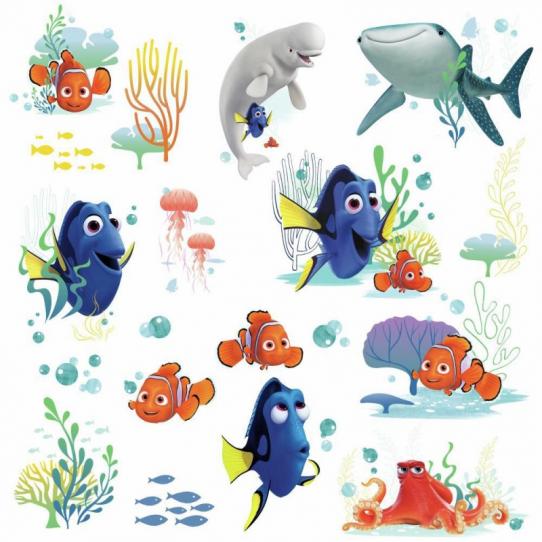 19 Stickers Dory Le Monde de Némo Disney