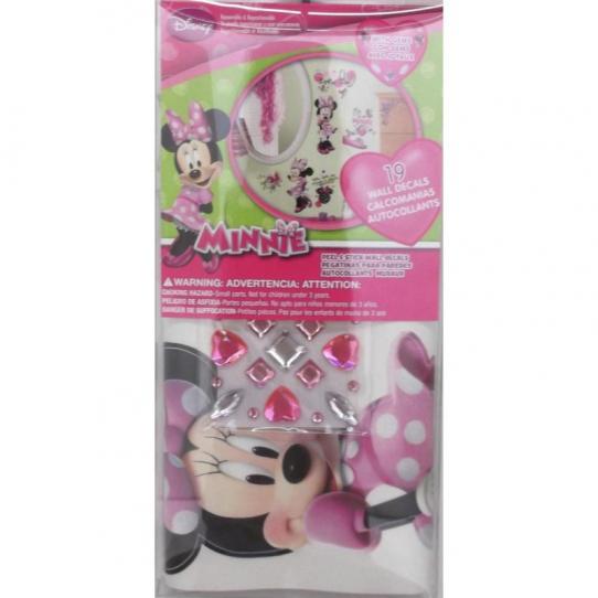 19 Stickers Fashionista Minnie Mouse Disney