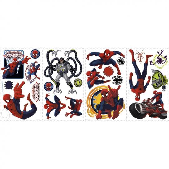 22 Stickers Spiderman Marvel