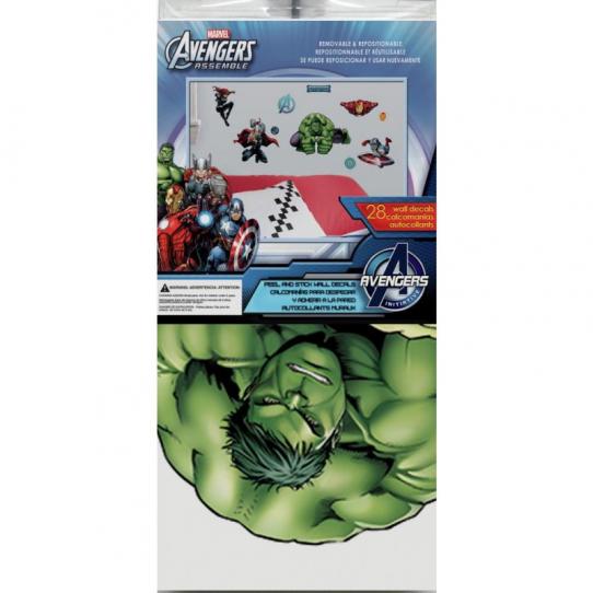 28 Stickers Avengers Assemble Marvel