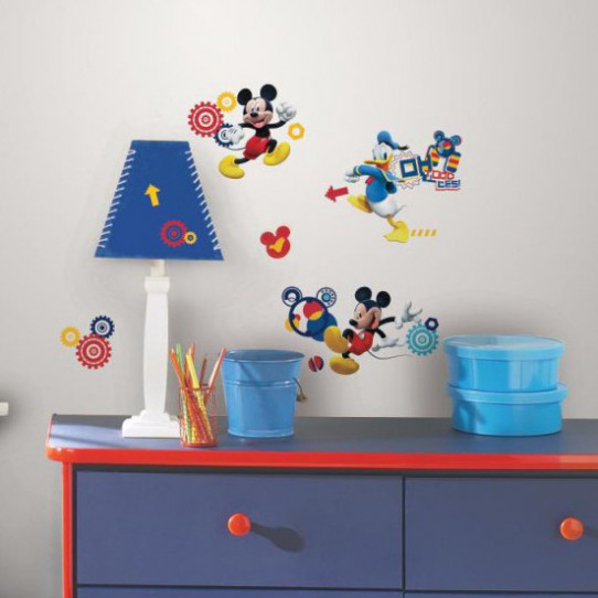 31 Stickers Mickey et ses amis ClubHouse Disney