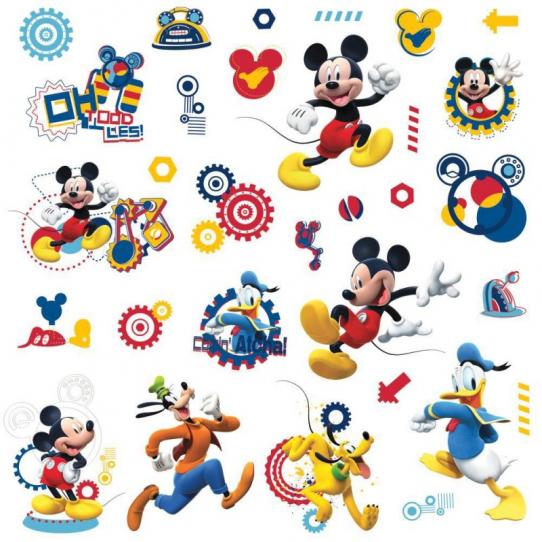 31 Stickers Mickey et ses amis ClubHouse Disney