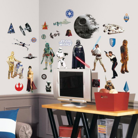 31 Stickers Star Wars Trilogie