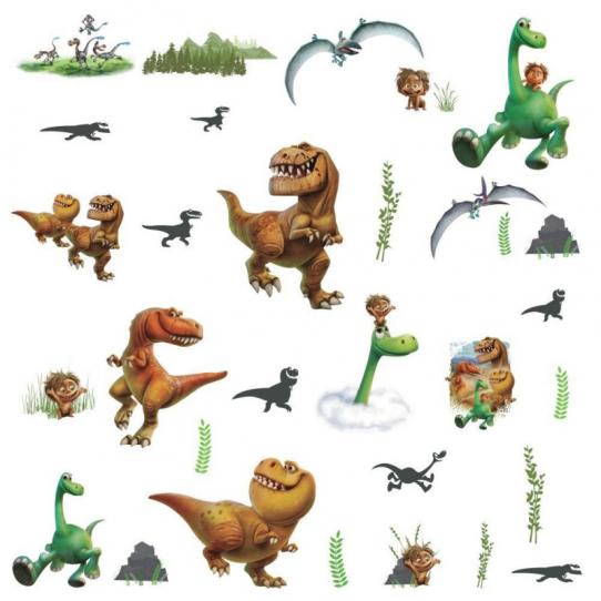 32 Stickers personnages Le Voyage d'Arlo Disney
