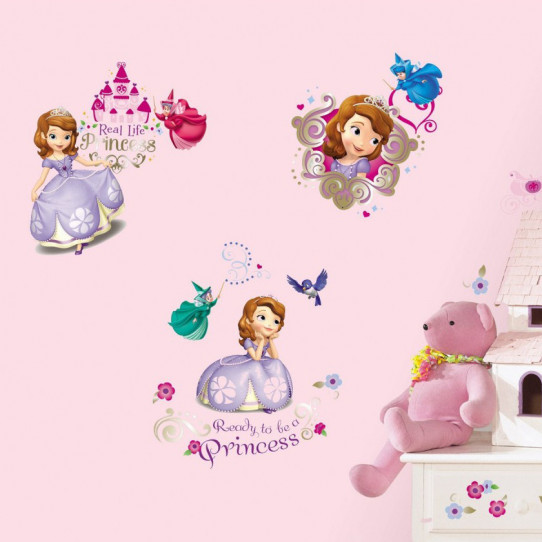 37 Stickers Princesse Sofia Disney