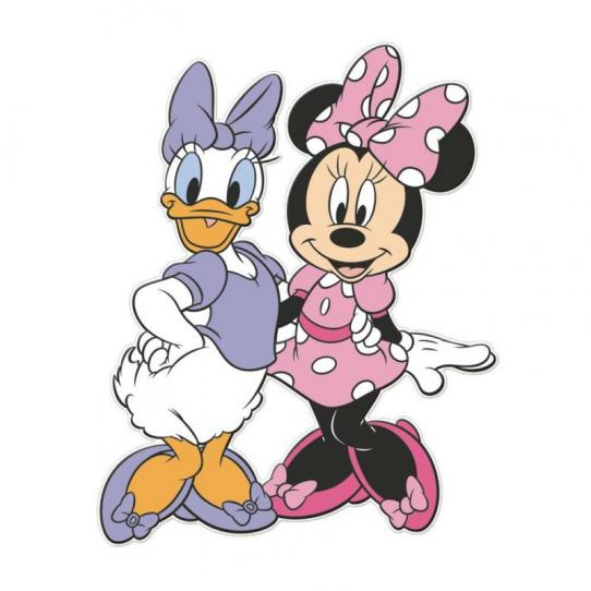 Stickers Disney Minnie & Daisy 3D Relief en mousse