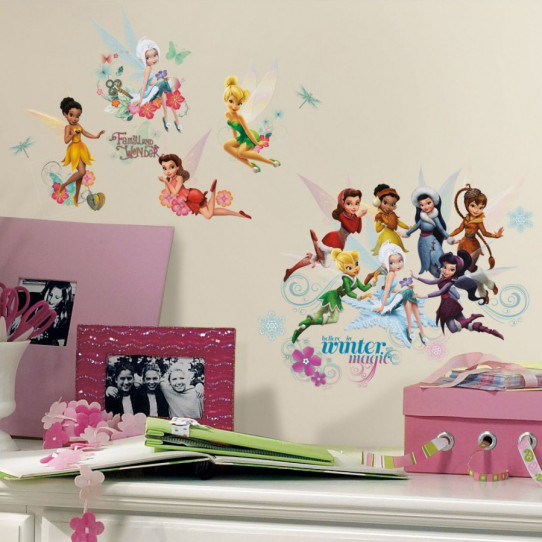 54 Stickers géant Fée Clochette et le Secret des fées Disney