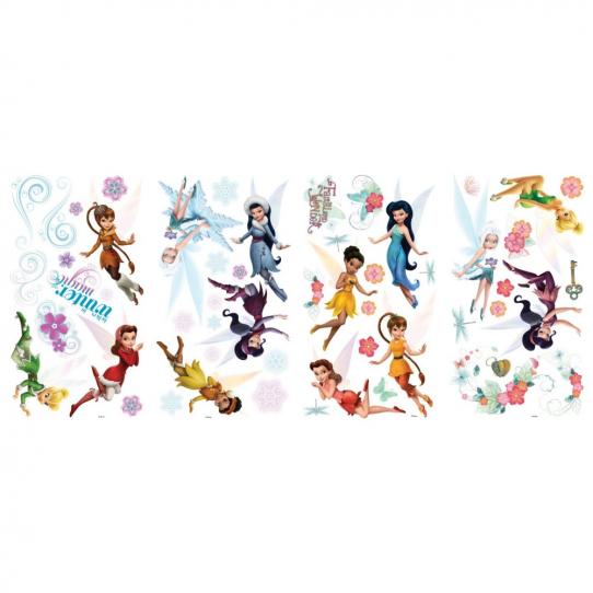54 Stickers géant Fée Clochette et le Secret des fées Disney