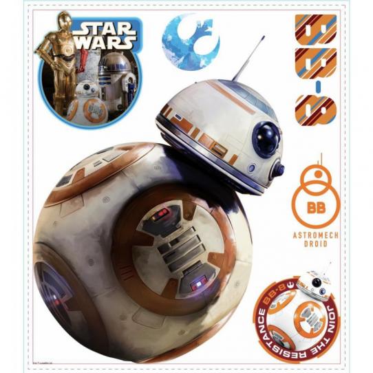 Stickers Géant BB-8 Star Wars