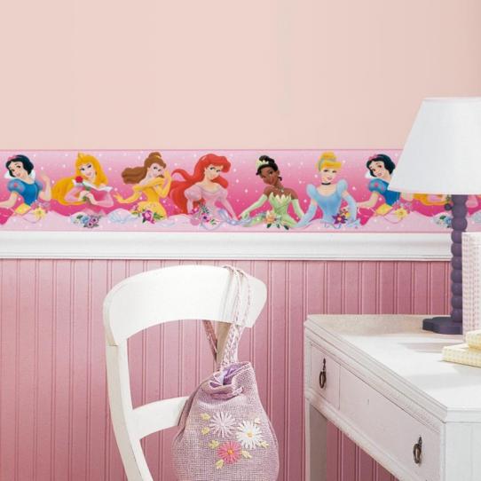 Frise Adhésive Disney Princesses 4,5 mètres