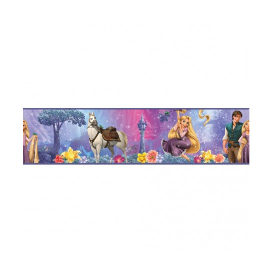 Frise Adhésive Disney Raiponce 4,5 mètres