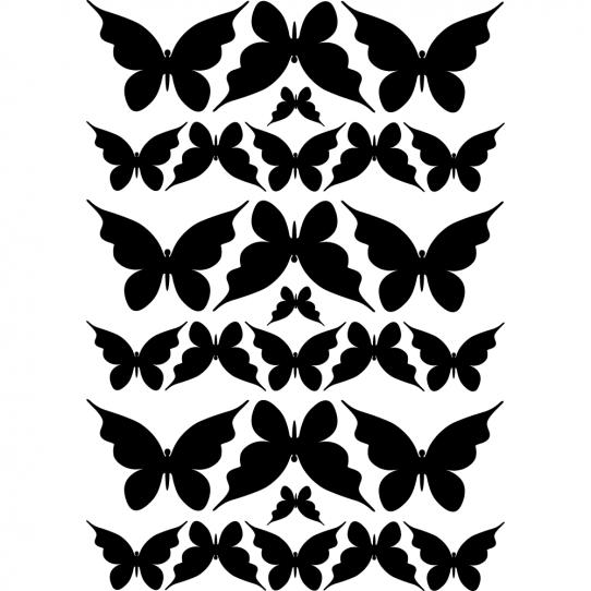 Stickers papillon 