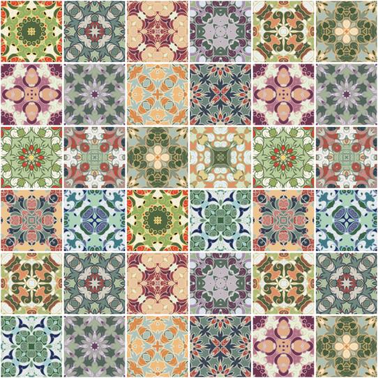 Stickers adhésif carreaux de ciment