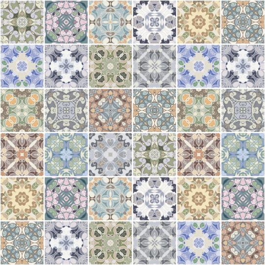 Stickers adhésif carreaux de ciment