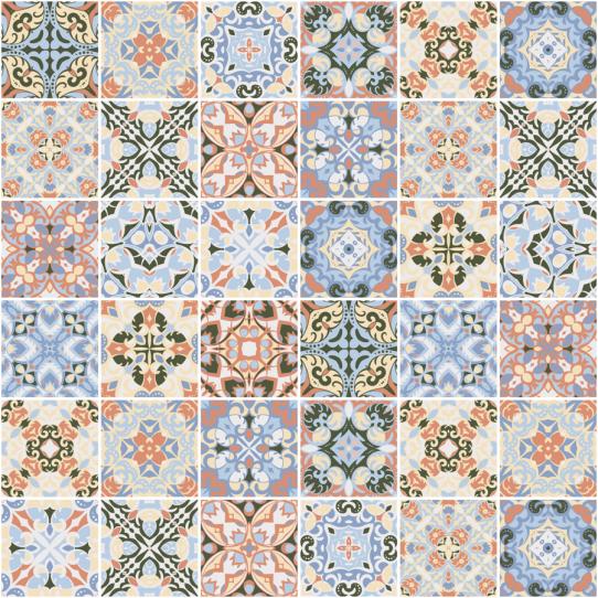Stickers adhésif carreaux de ciment