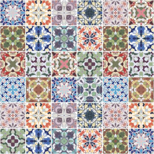 Stickers adhésif carreaux de ciment