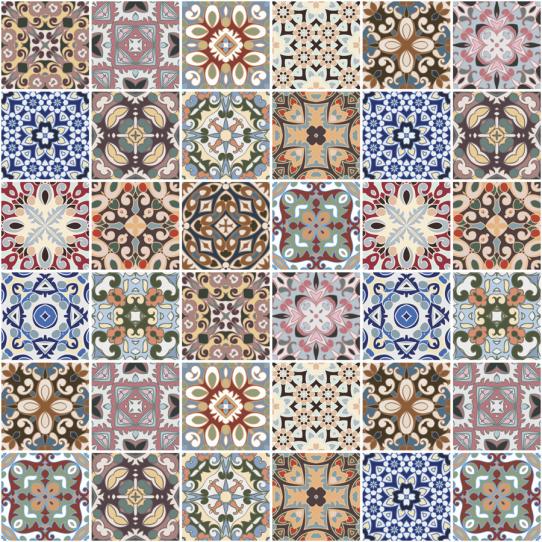 Stickers adhésif carreaux de ciment