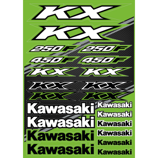 KIT AUTOCOLLANTS 21x30 CM - 