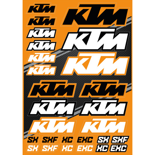 KIT AUTOCOLLANTS 30x42 CM - 