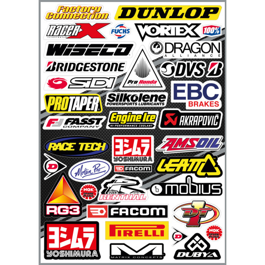 KIT AUTOCOLLANTS 30x42 CM - 