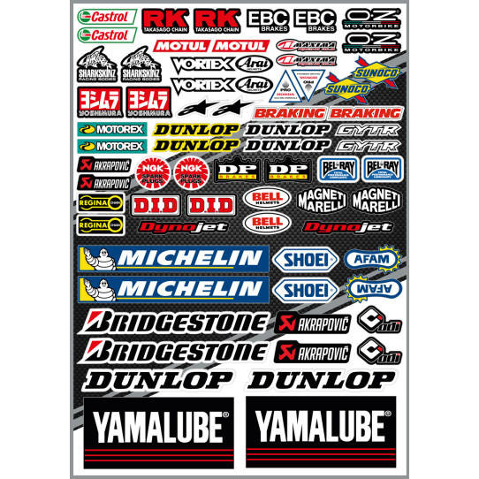 KIT AUTOCOLLANTS 30x42 CM - 