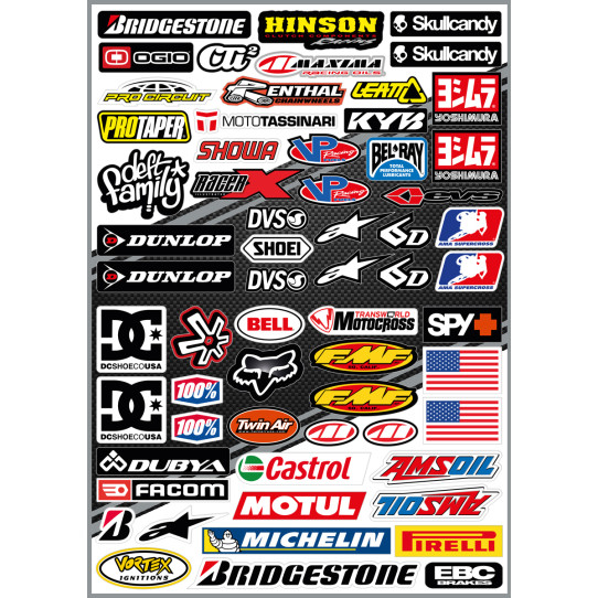 KIT AUTOCOLLANTS 30x42 CM - 