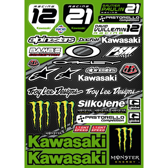 KIT AUTOCOLLANTS 30x42 CM - 