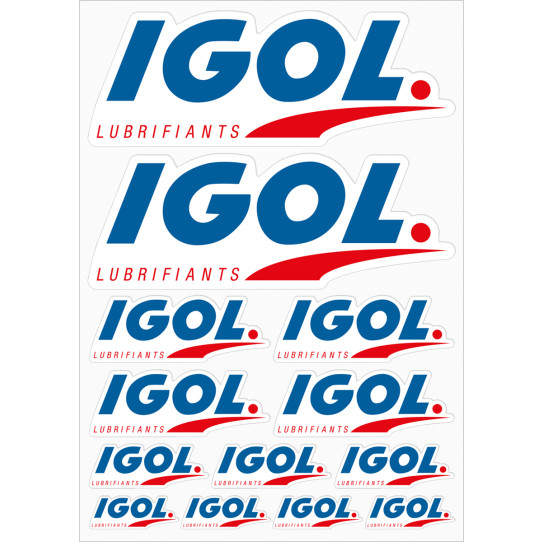 KIT AUTOCOLLANTS 30x42 CM - 