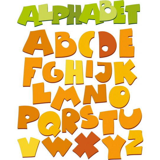 kit Stickers alphabet