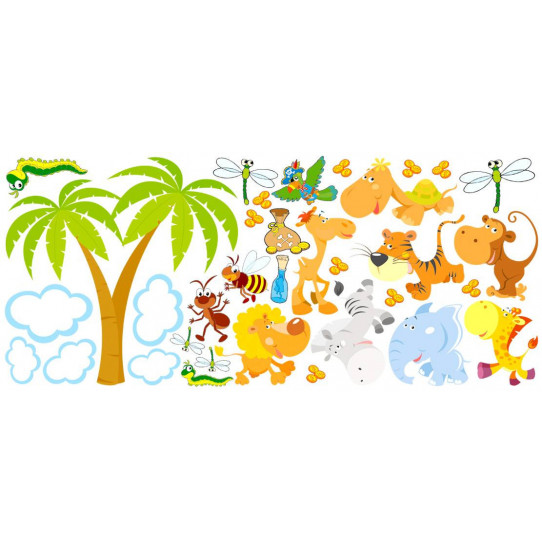 Kit Stickers Animaux