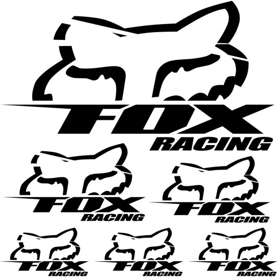 Kit stickers fox racing