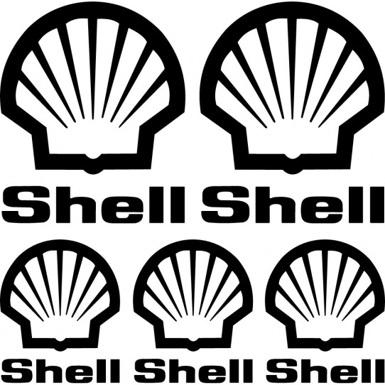 Kit stickers shell