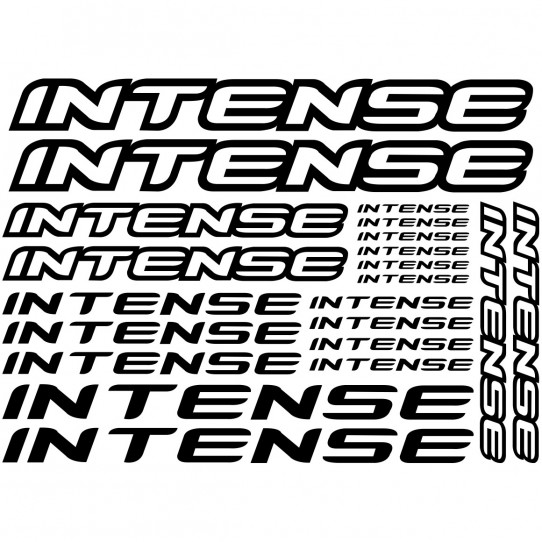 Kit stickers vélo intense bikes