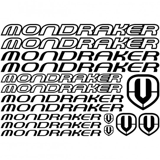 Kit stickers vélo mondraker bikes