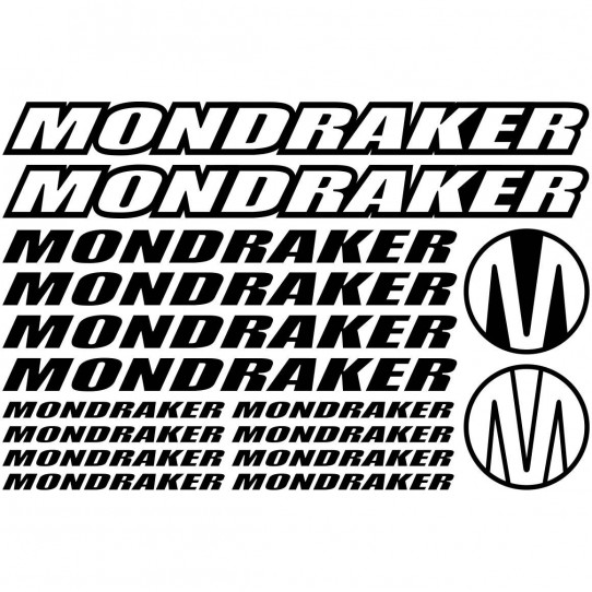 Kit stickers vélo mondraker bikes