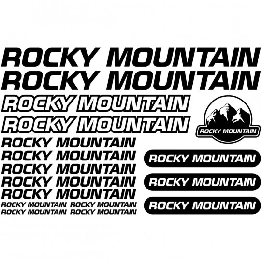 Kit stickers vélo rocky mountain bikes