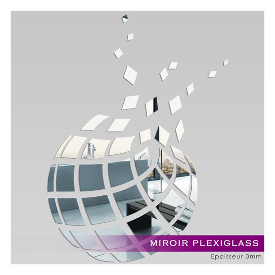 Miroir Acrylique Plexiglass Abstrait 1
