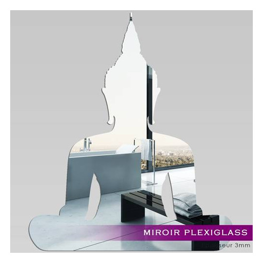 Miroir Acrylique Plexiglass bouddha