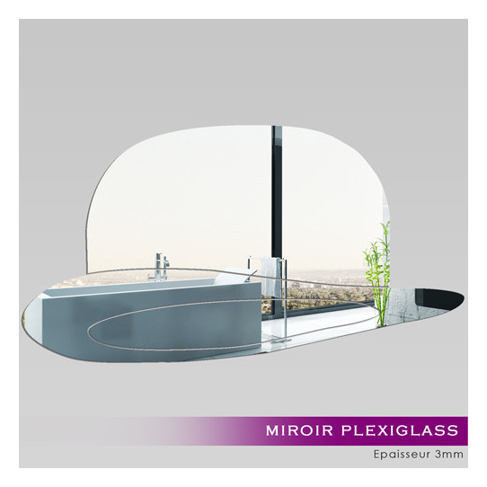Miroir Acrylique Plexiglass Chapeau 2