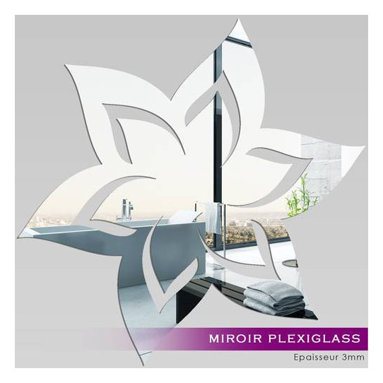 Miroir Acrylique Plexiglass Etoile de Mer