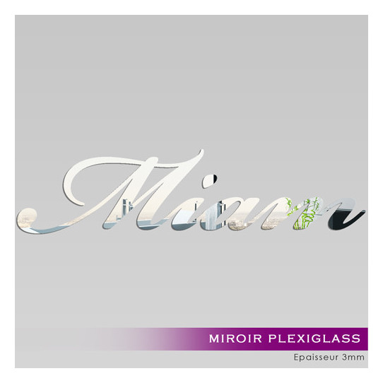 Miroir Acrylique Plexiglass Miam