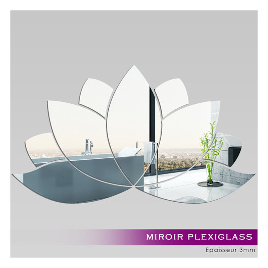 Miroir Acrylique Plexiglass  Nénuphar 1