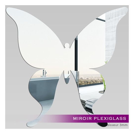 Miroir Acrylique Plexiglass Papillon 2