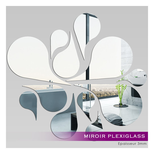 Miroir Acrylique Plexiglass Plusieures Gouttes