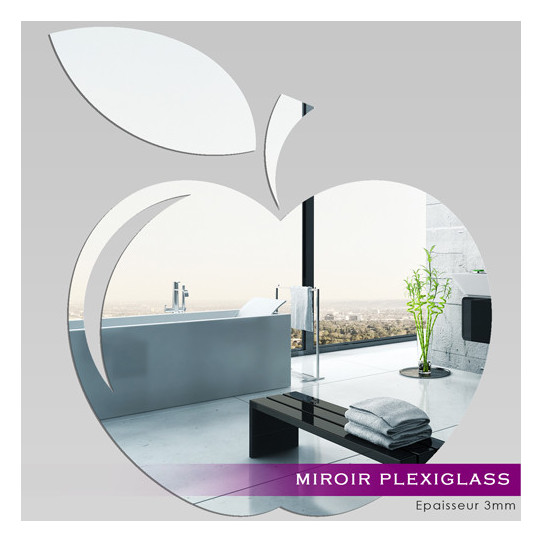 Miroir Acrylique Plexiglass Pomme