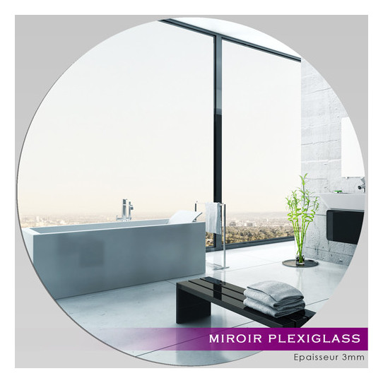 Miroir Acrylique Plexiglass Rond Maxi