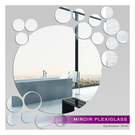 Miroir Acrylique Plexiglass ronds MiniMaxi 2