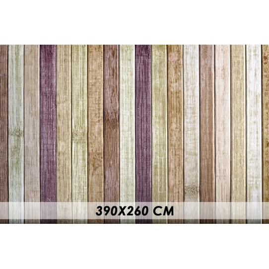 Papier peint bois couleurs