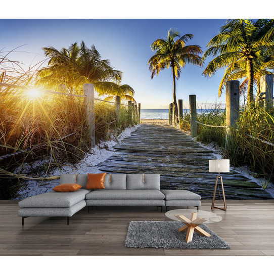 Download Panoramique art mural de plage For Android