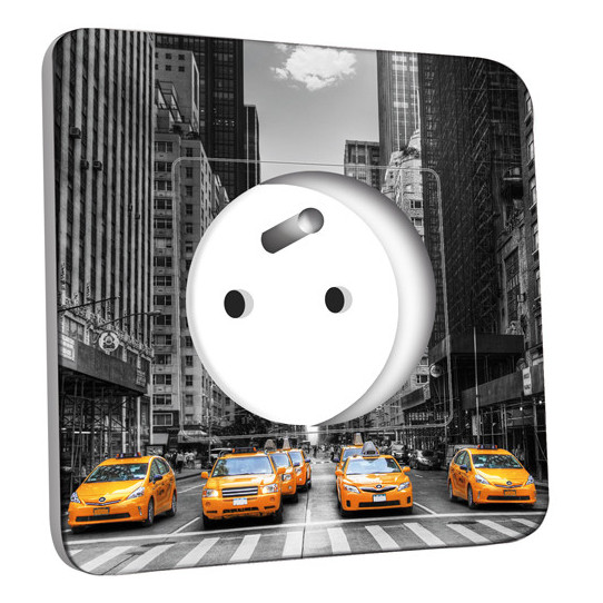 Prise décorée Taxi New York 